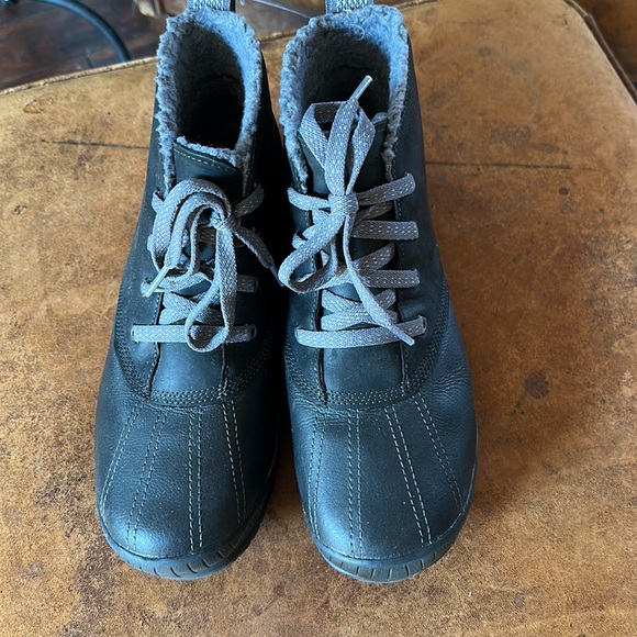 Timberland Women’s Orthotic lined black duck boots size 9.5 - Picture 7 of 11